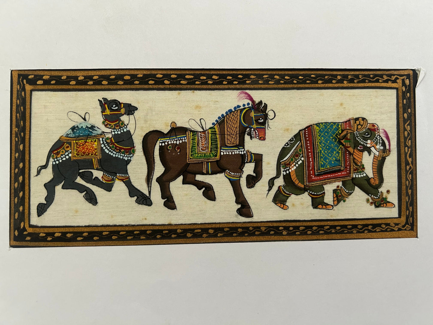 Indian Miniature Animal Painting