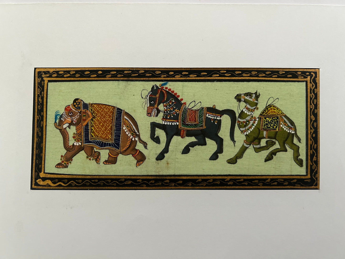 Indian Miniature Animal Painting
