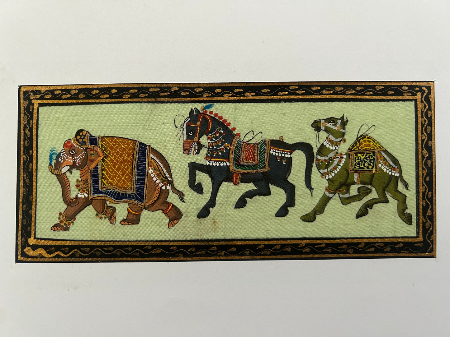 Indian Miniature Animal Painting