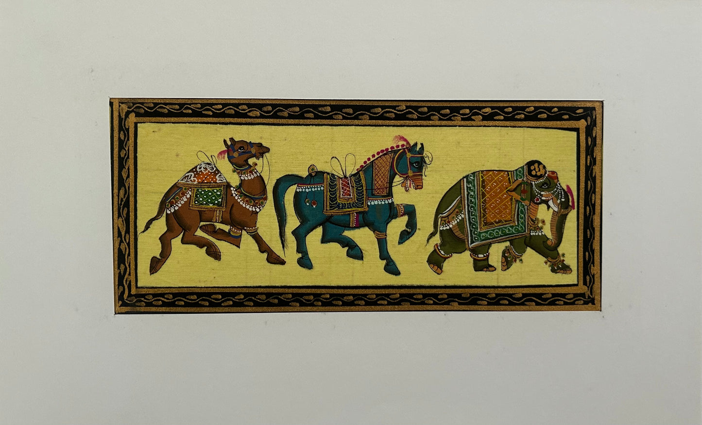 Indian Miniature Animal Painting