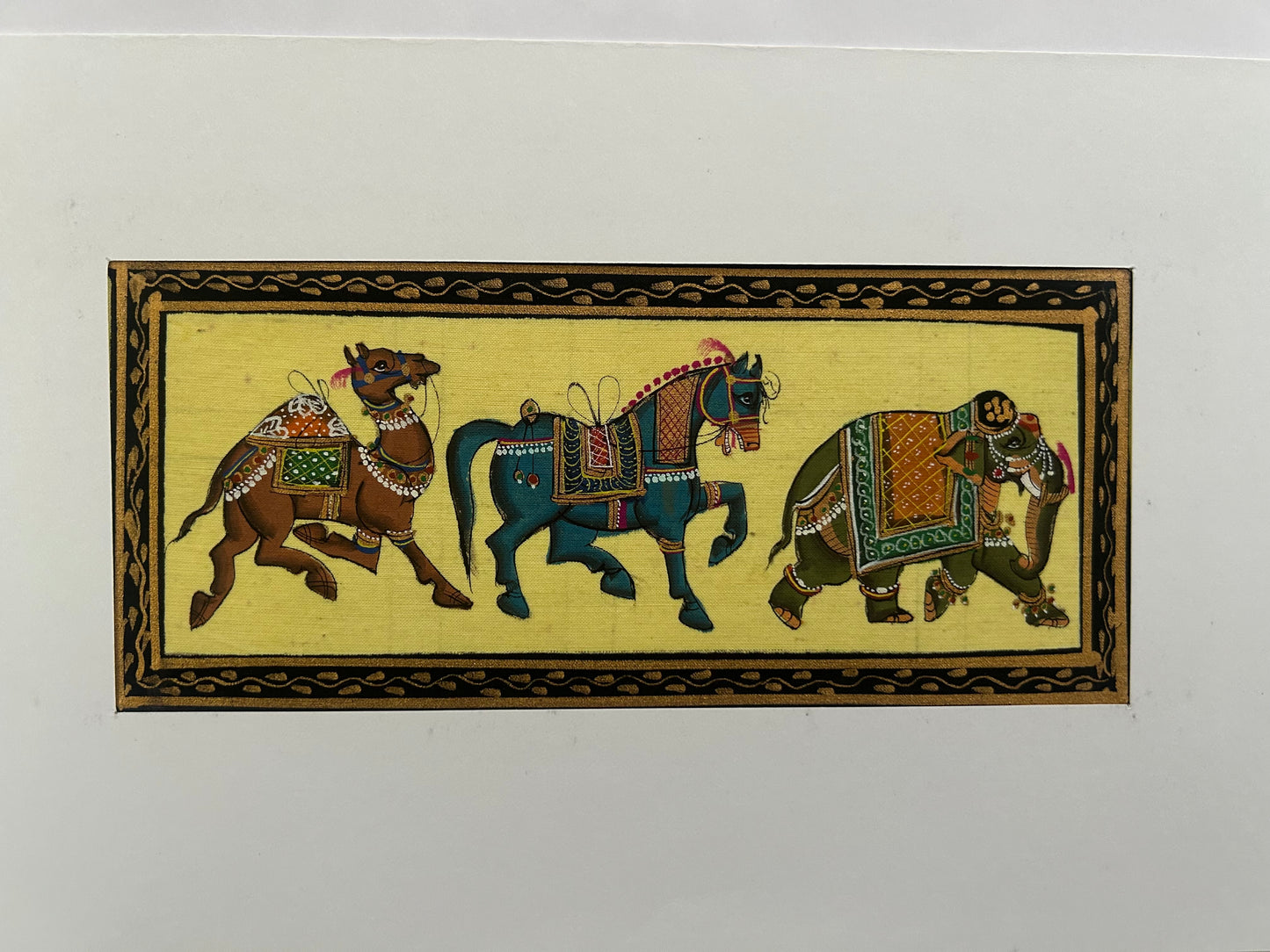 Indian Miniature Animal Painting
