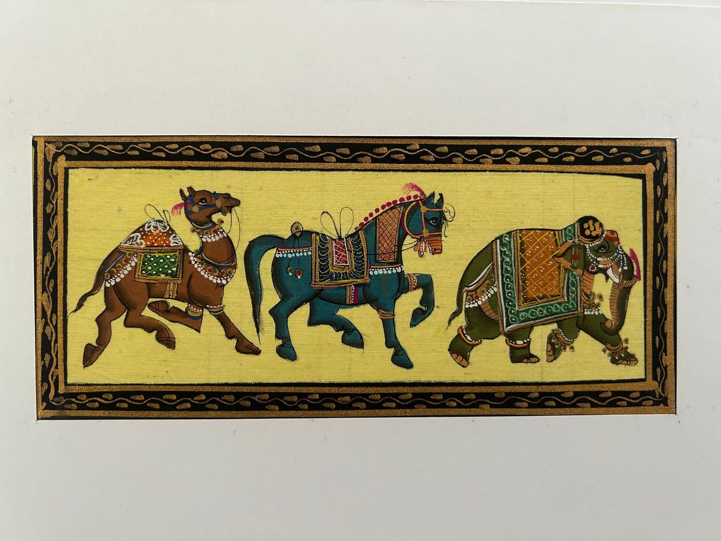 Indian Miniature Animal Painting
