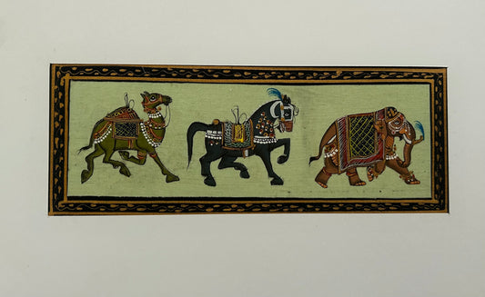 Indian Miniature Animal Painting