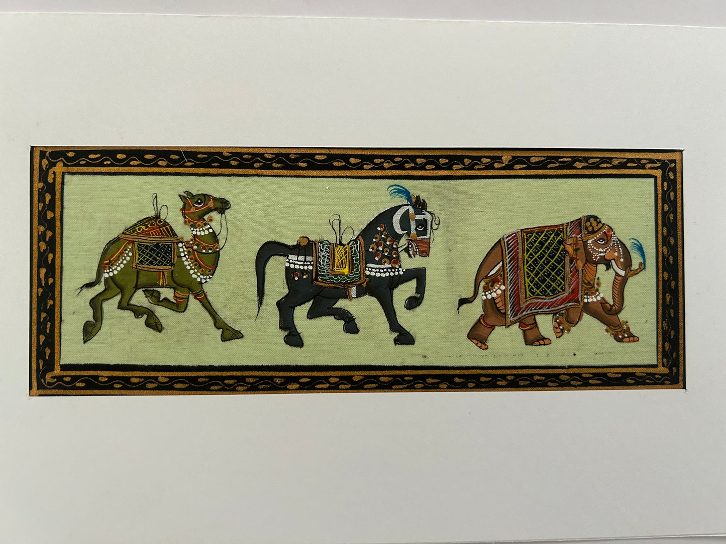 Indian Miniature Animal Painting