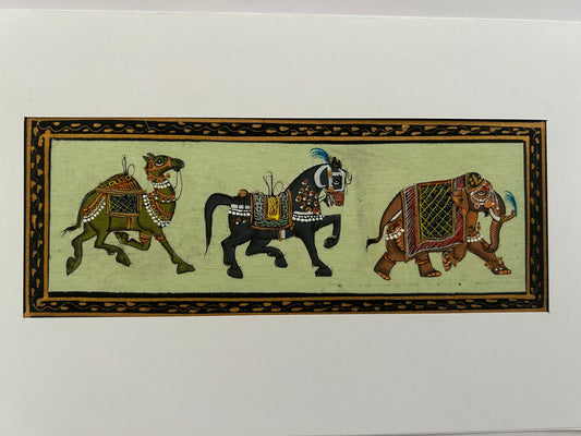 Indian Miniature Animal Painting