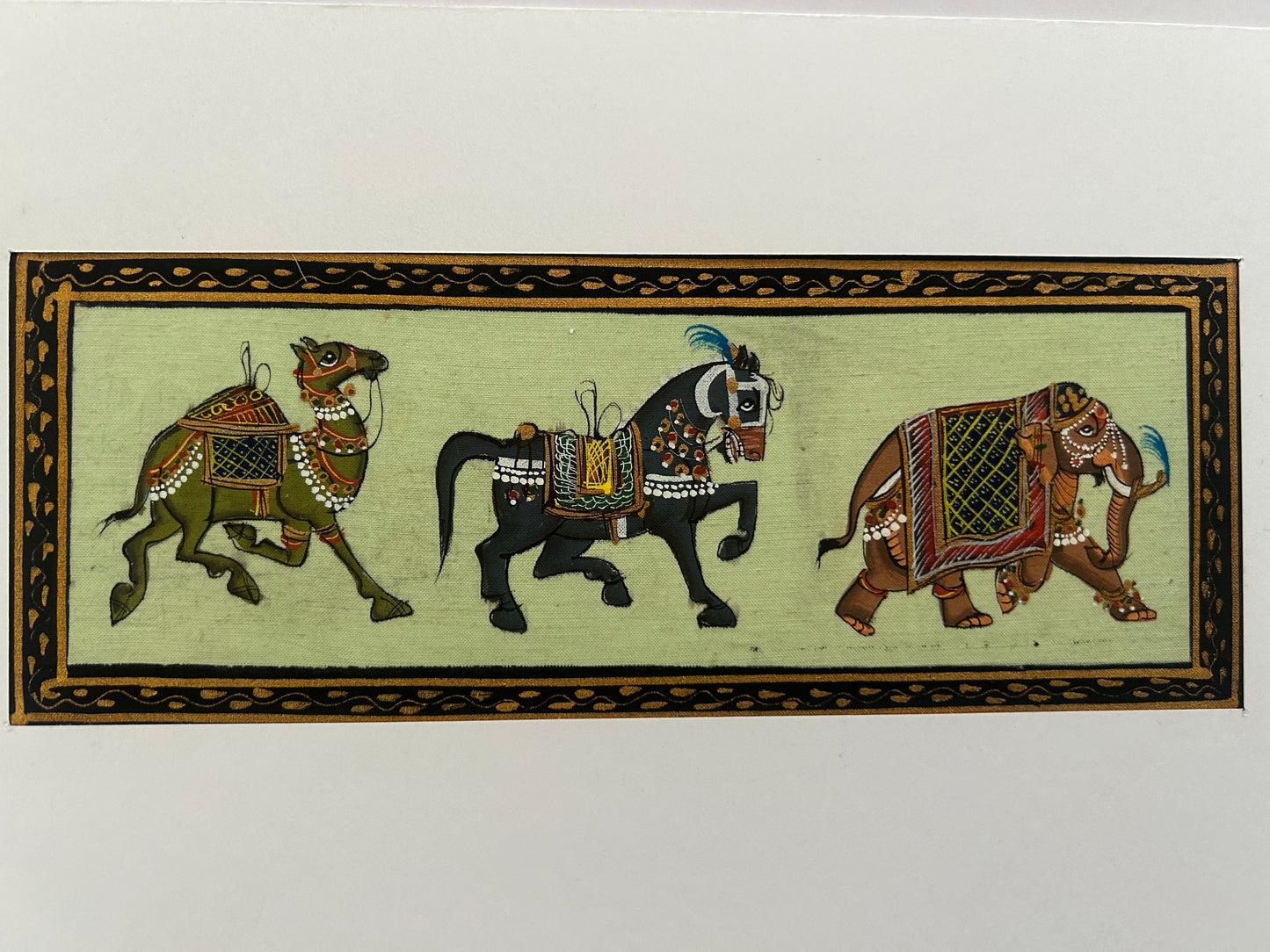 Indian Miniature Animal Painting