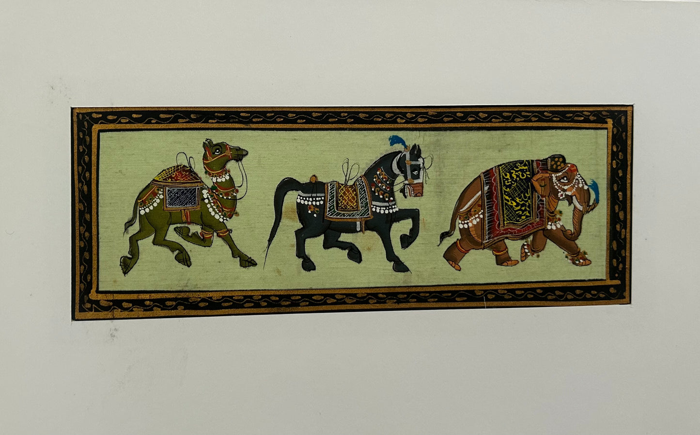 Indian Miniature Animal Painting