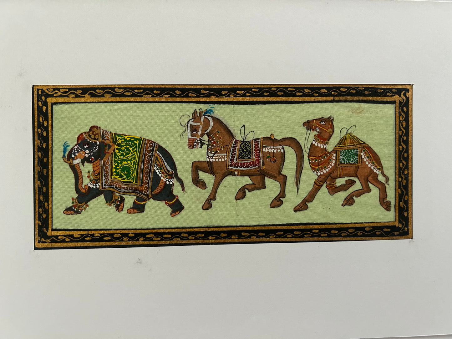 Indian Miniature Animal Painting
