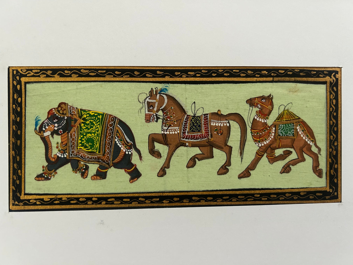 Indian Miniature Animal Painting