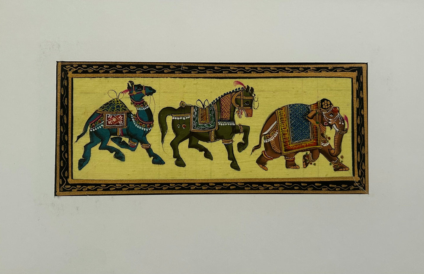 Indian Miniature Animal Painting
