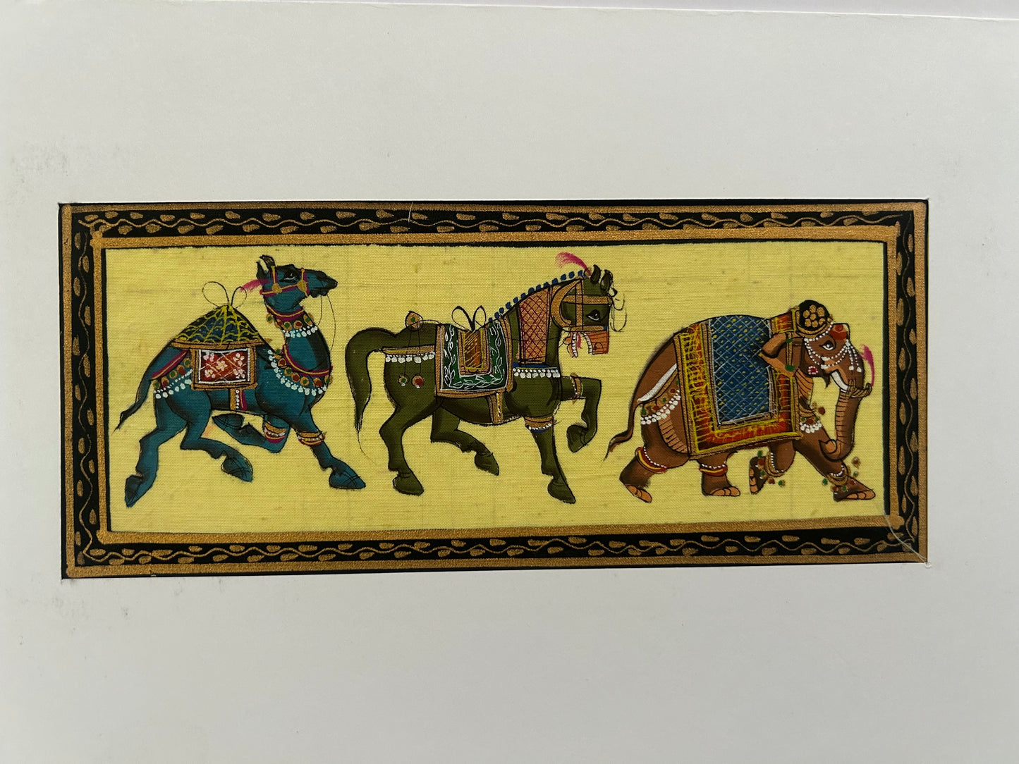 Indian Miniature Animal Painting