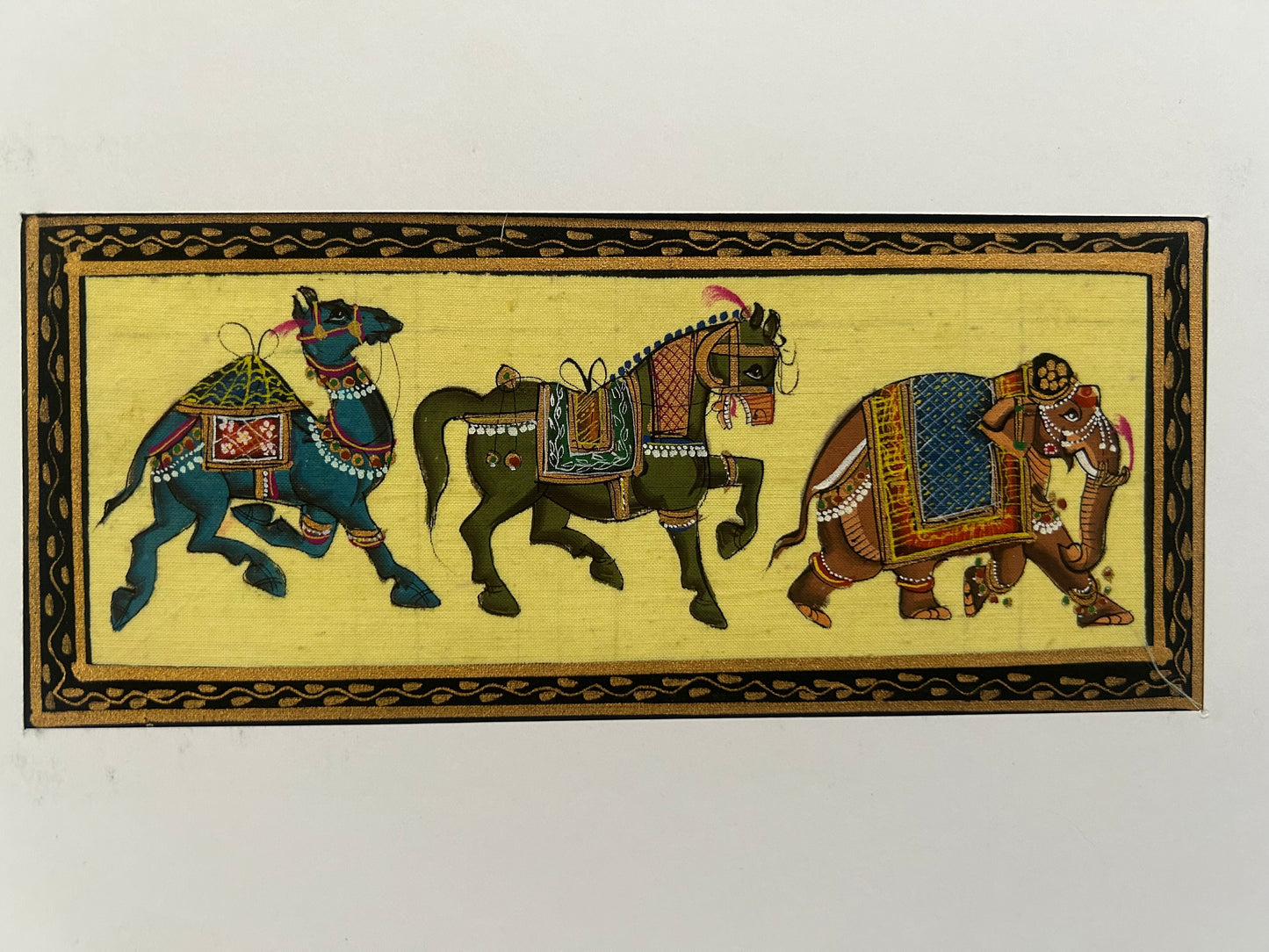 Indian Miniature Animal Painting
