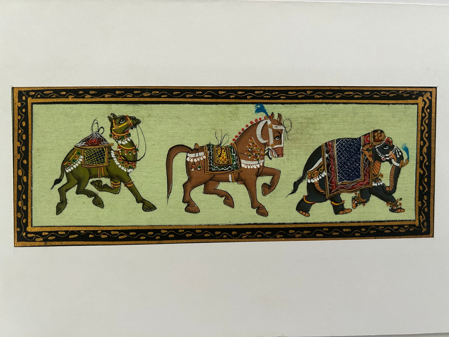 Indian Miniature Animal Painting