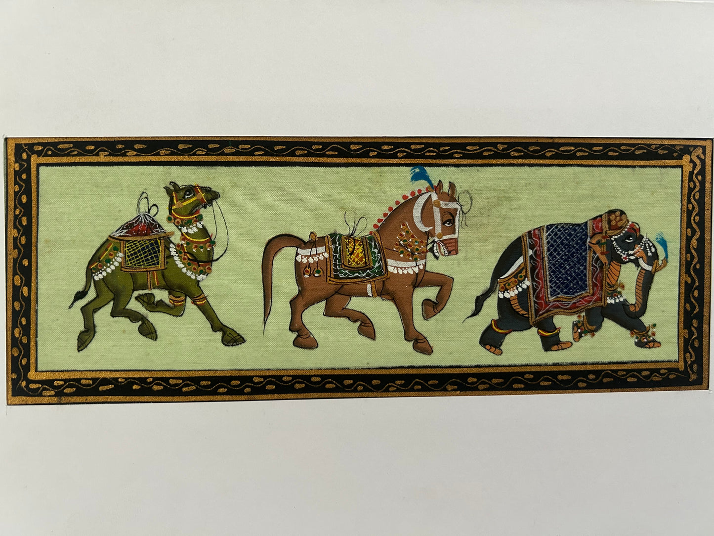 Indian Miniature Animal Painting