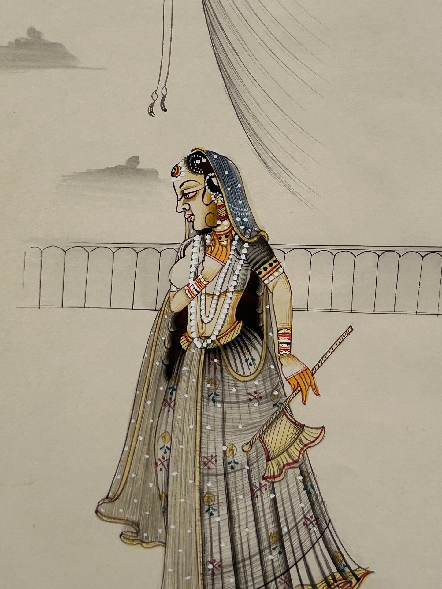 Mughal Style Nayikas or court Ladies