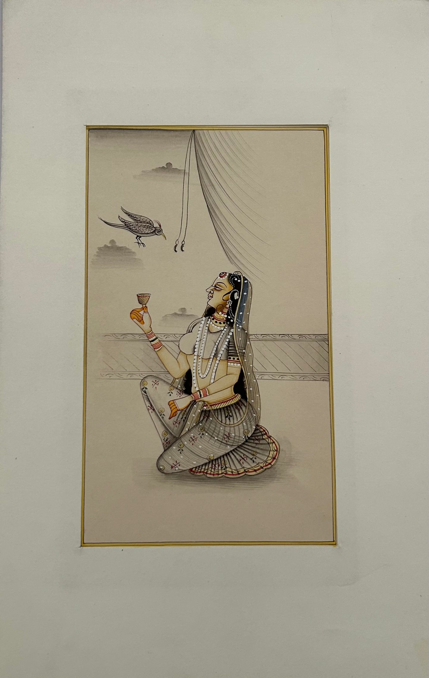 Mughal Style Nayikas or court Ladies