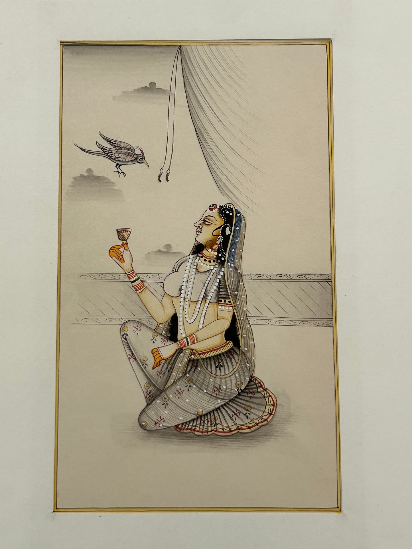 Mughal Style Nayikas or court Ladies
