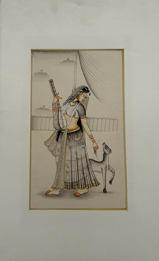 Mughal Style Nayikas or court Ladies