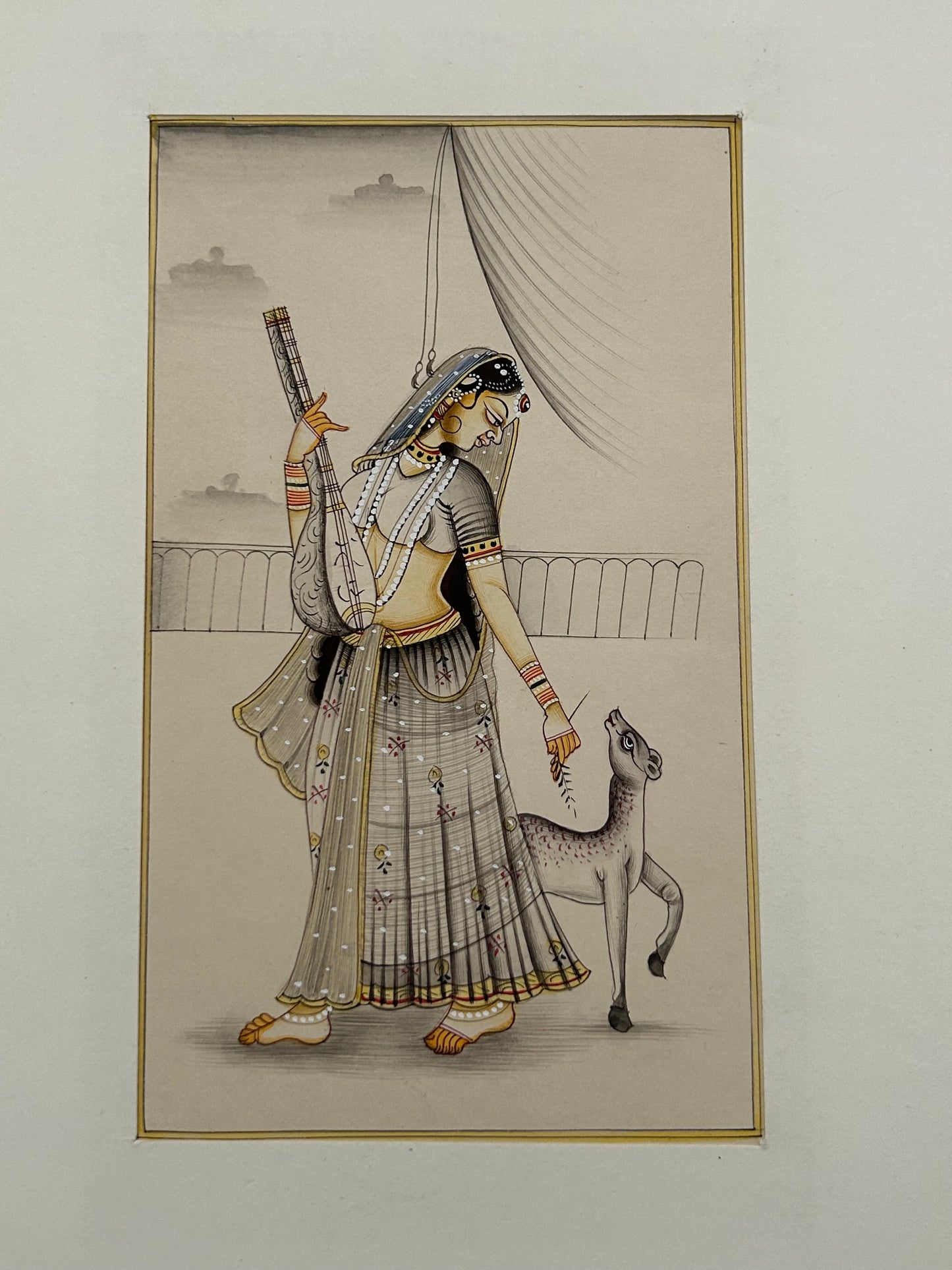 Mughal Style Nayikas or court Ladies