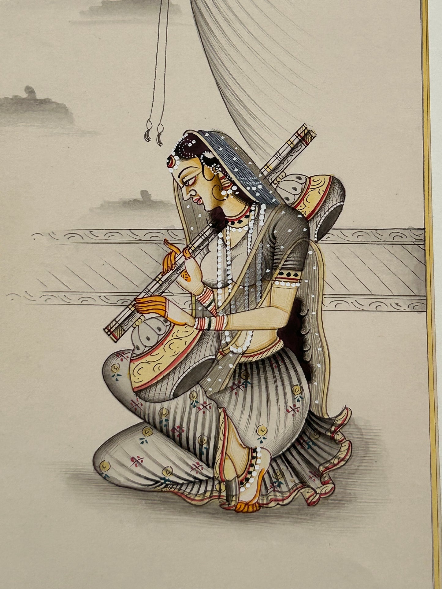 Mughal Style Nayikas or court Ladies