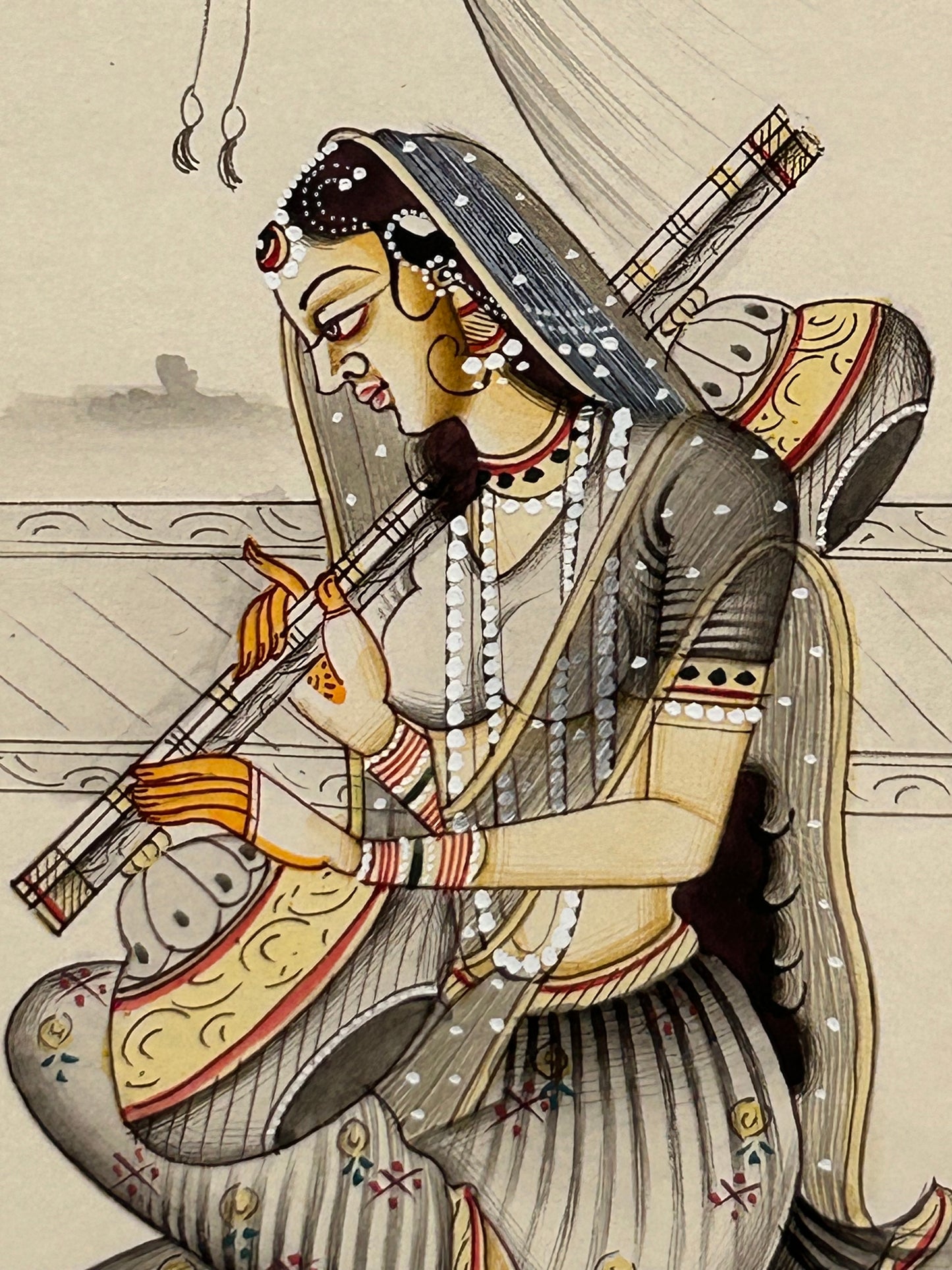 Mughal Style Nayikas or court Ladies