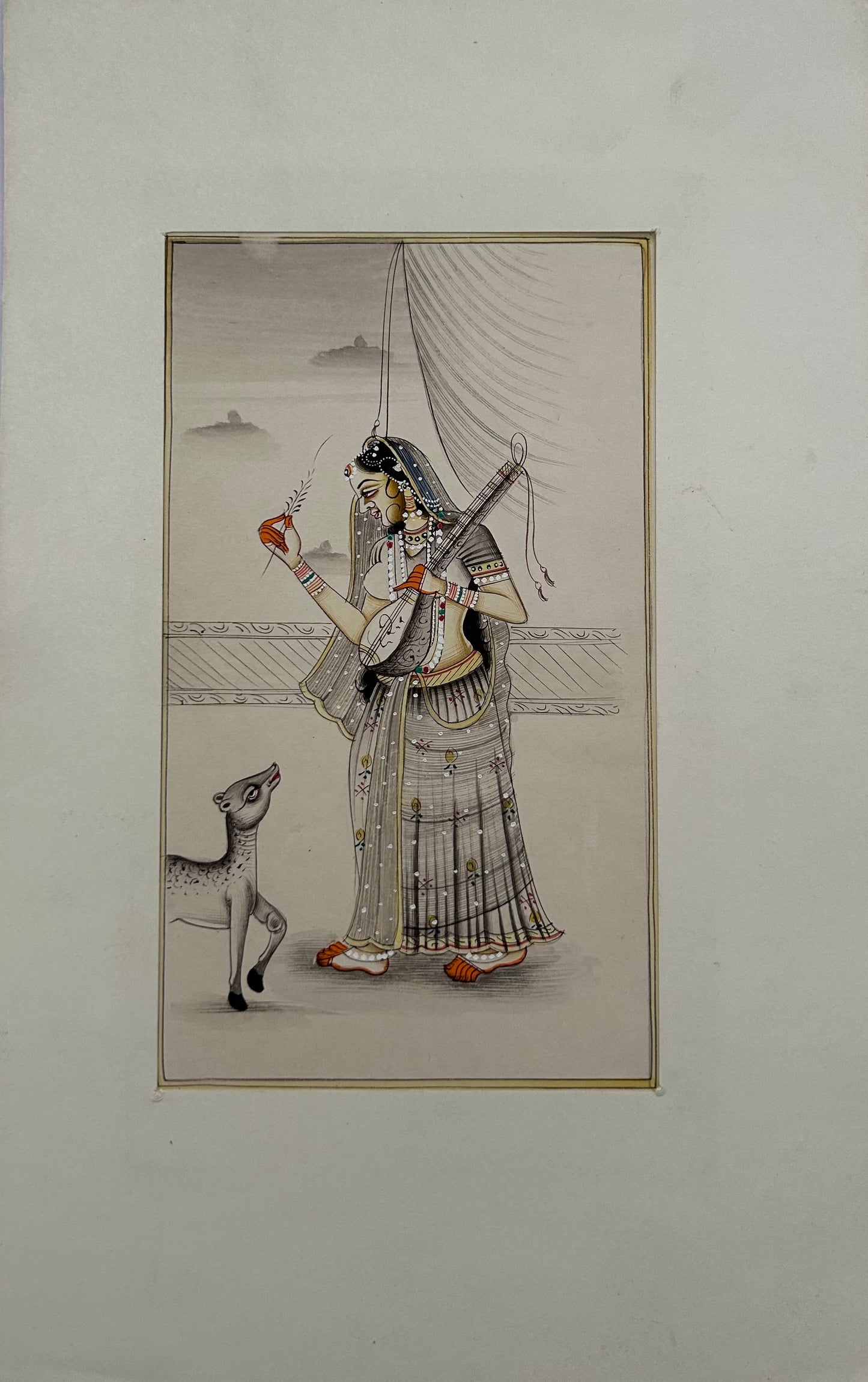 Mughal Style Nayikas or court Ladies