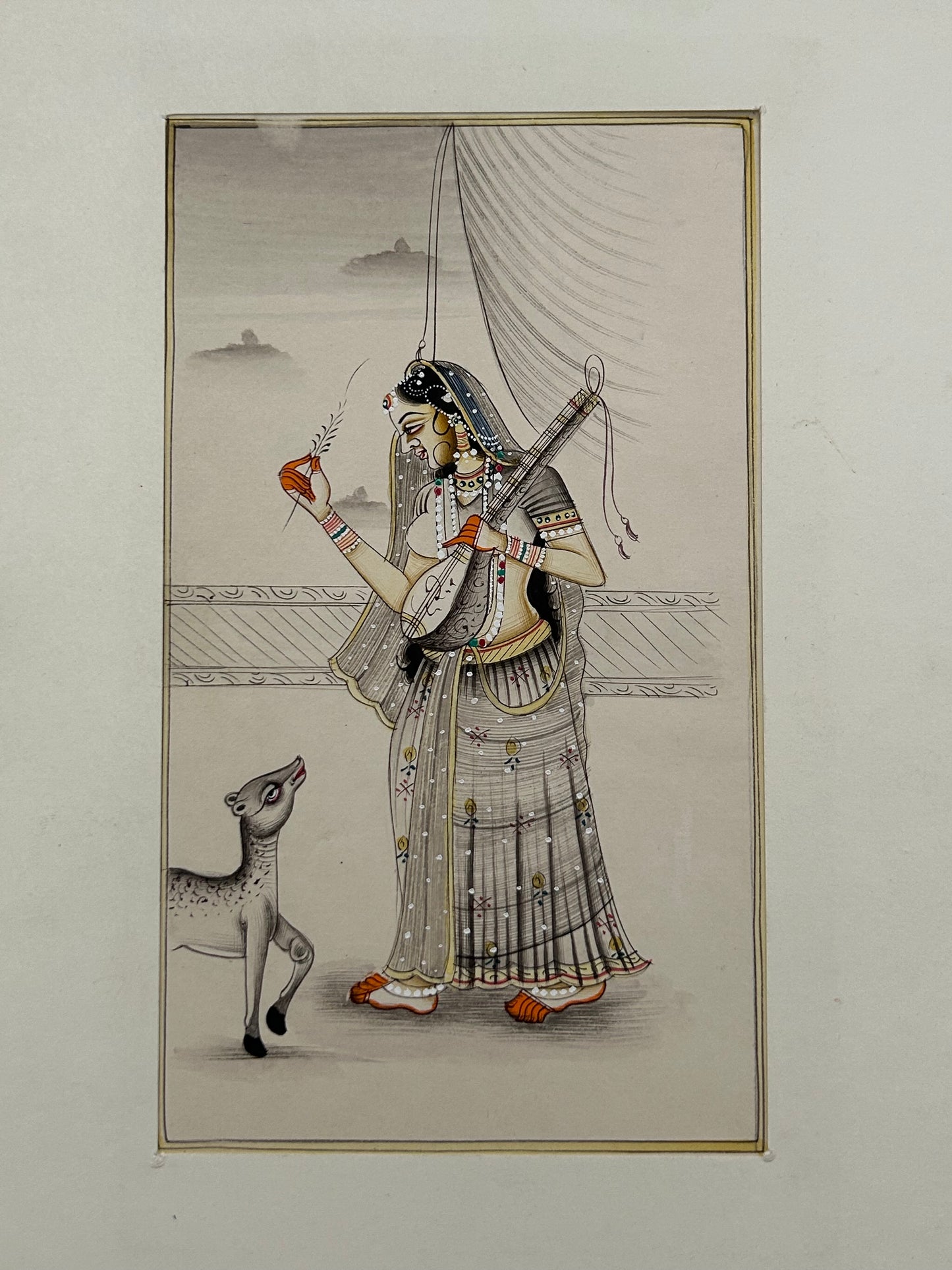 Mughal Style Nayikas or court Ladies