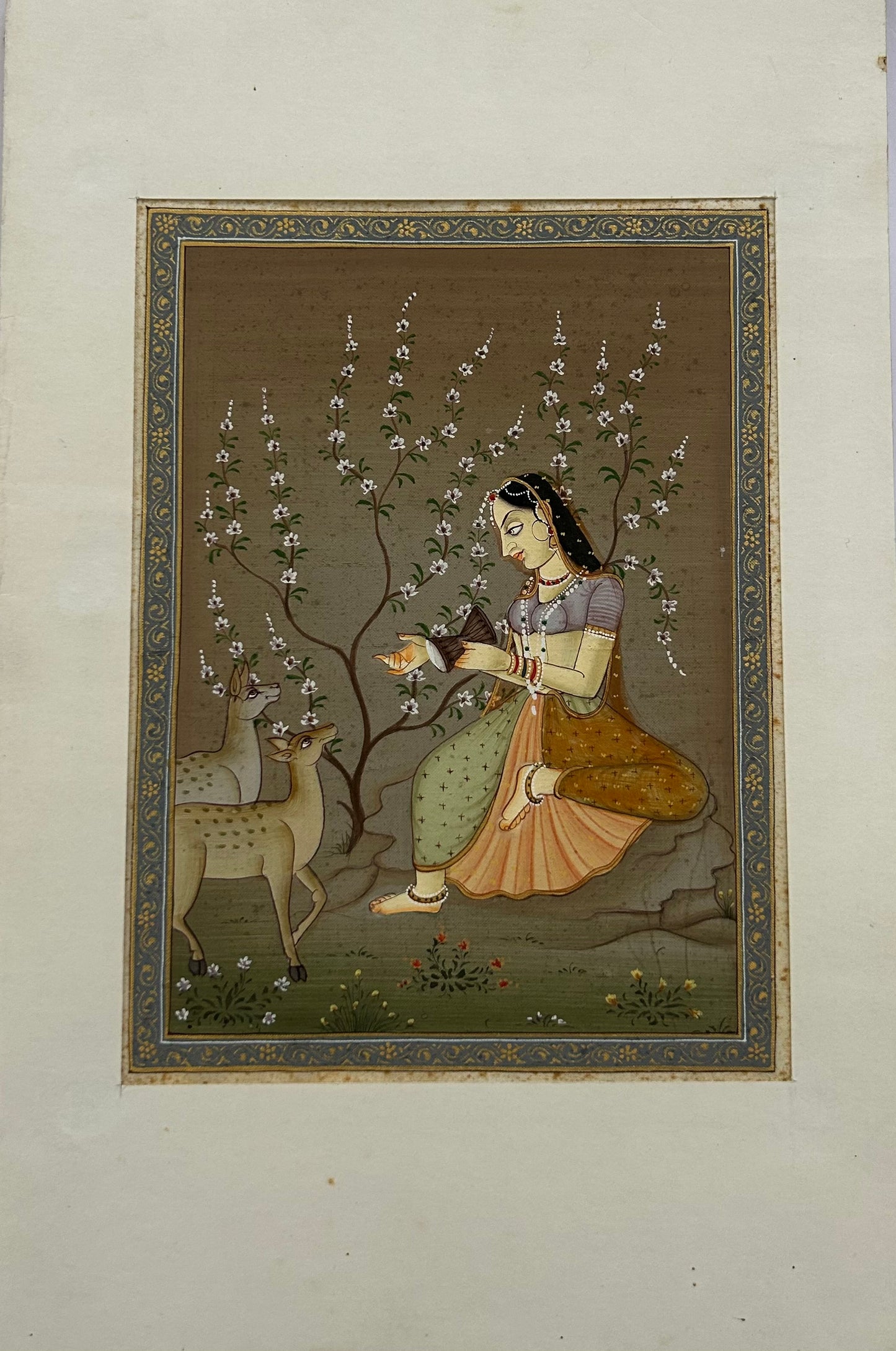 Mughal Style Nayikas or court Ladies