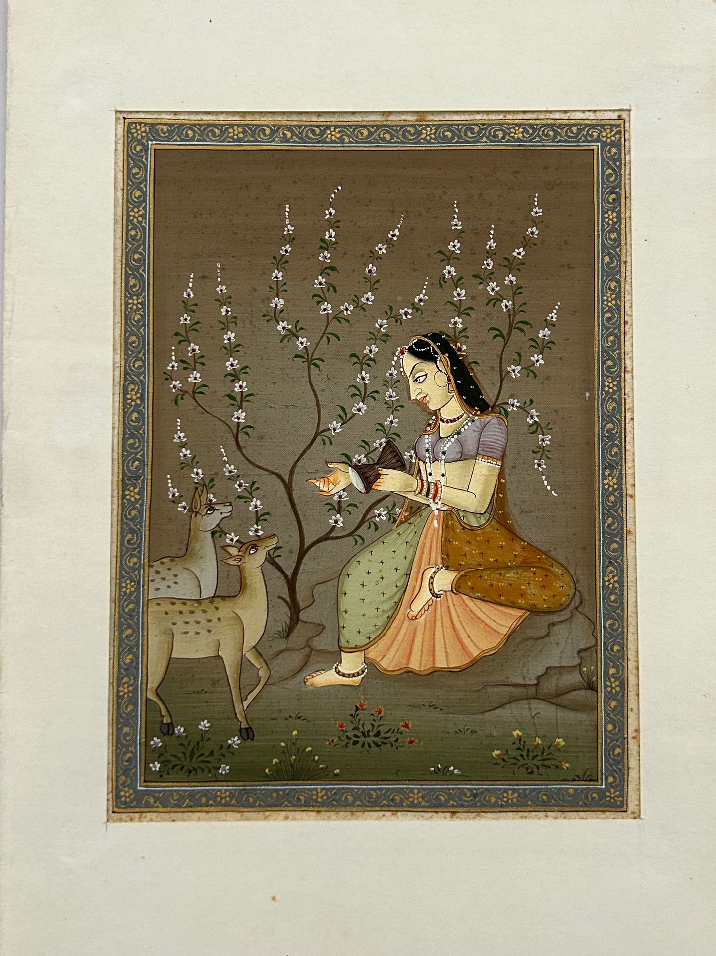 Mughal Style Nayikas or court Ladies