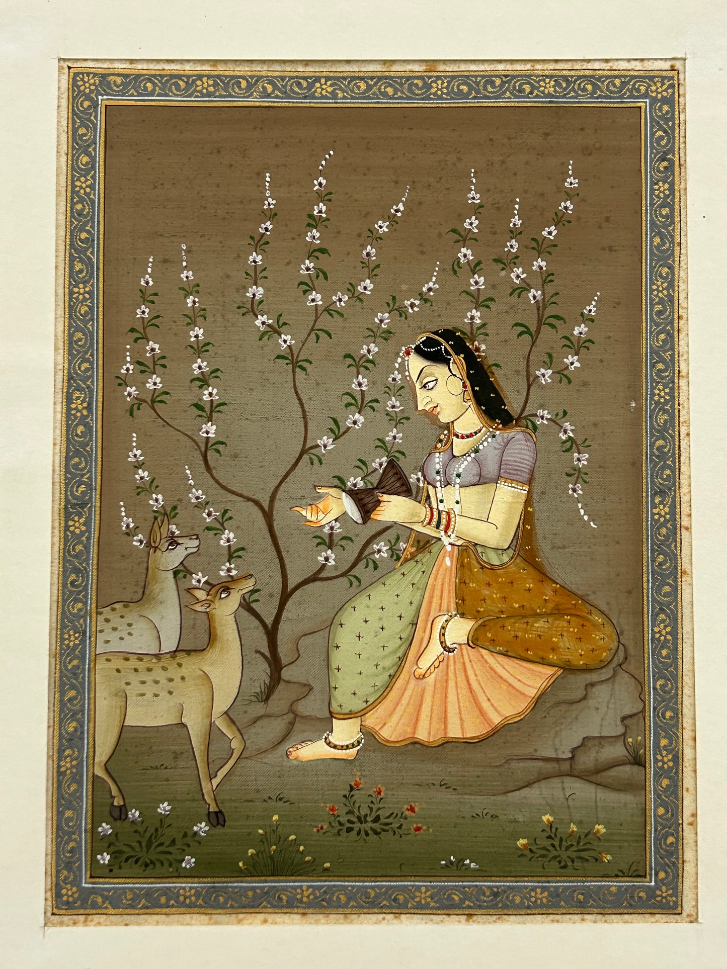 Mughal Style Nayikas or court Ladies