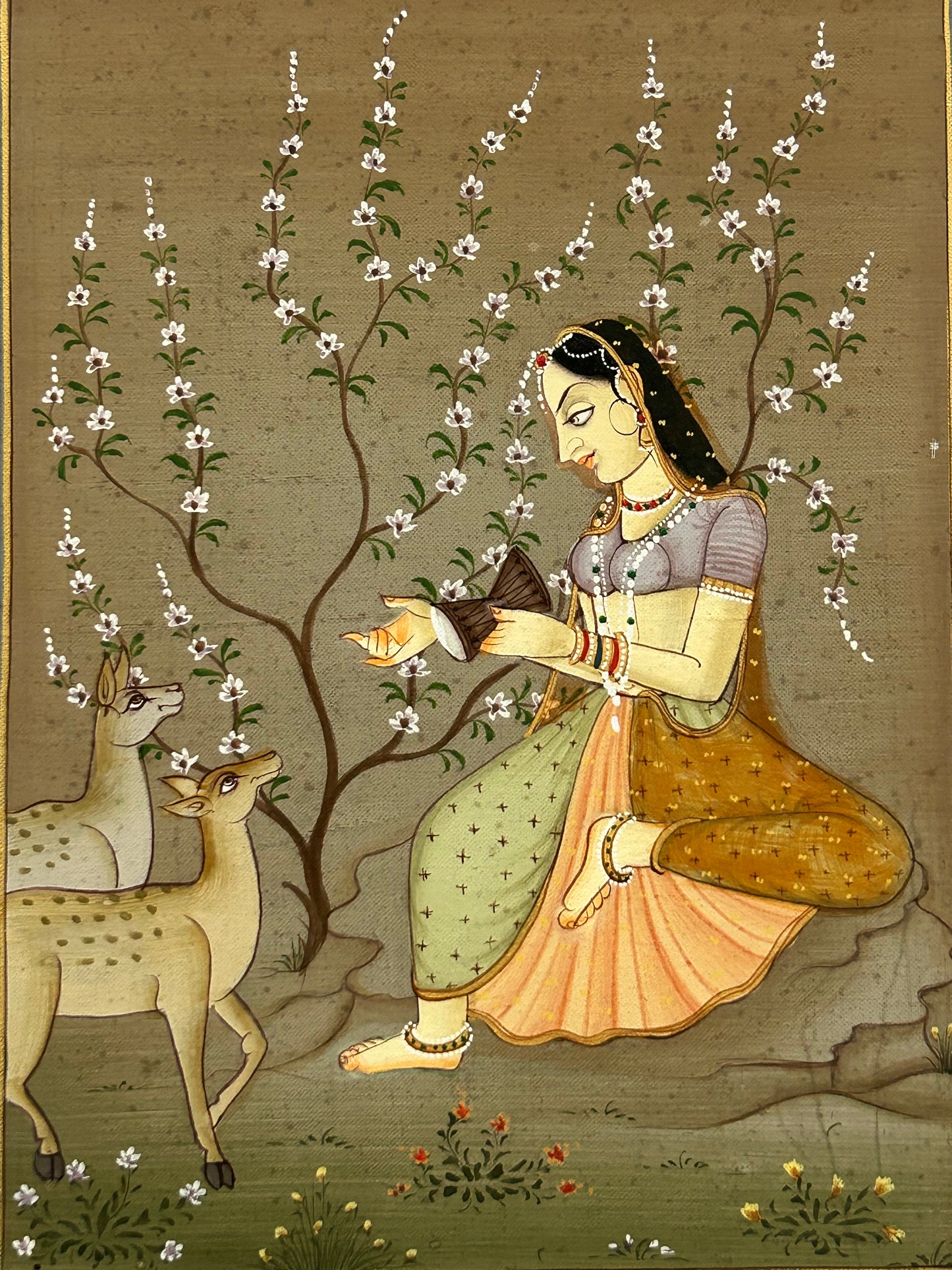 Mughal Style Nayikas or court Ladies