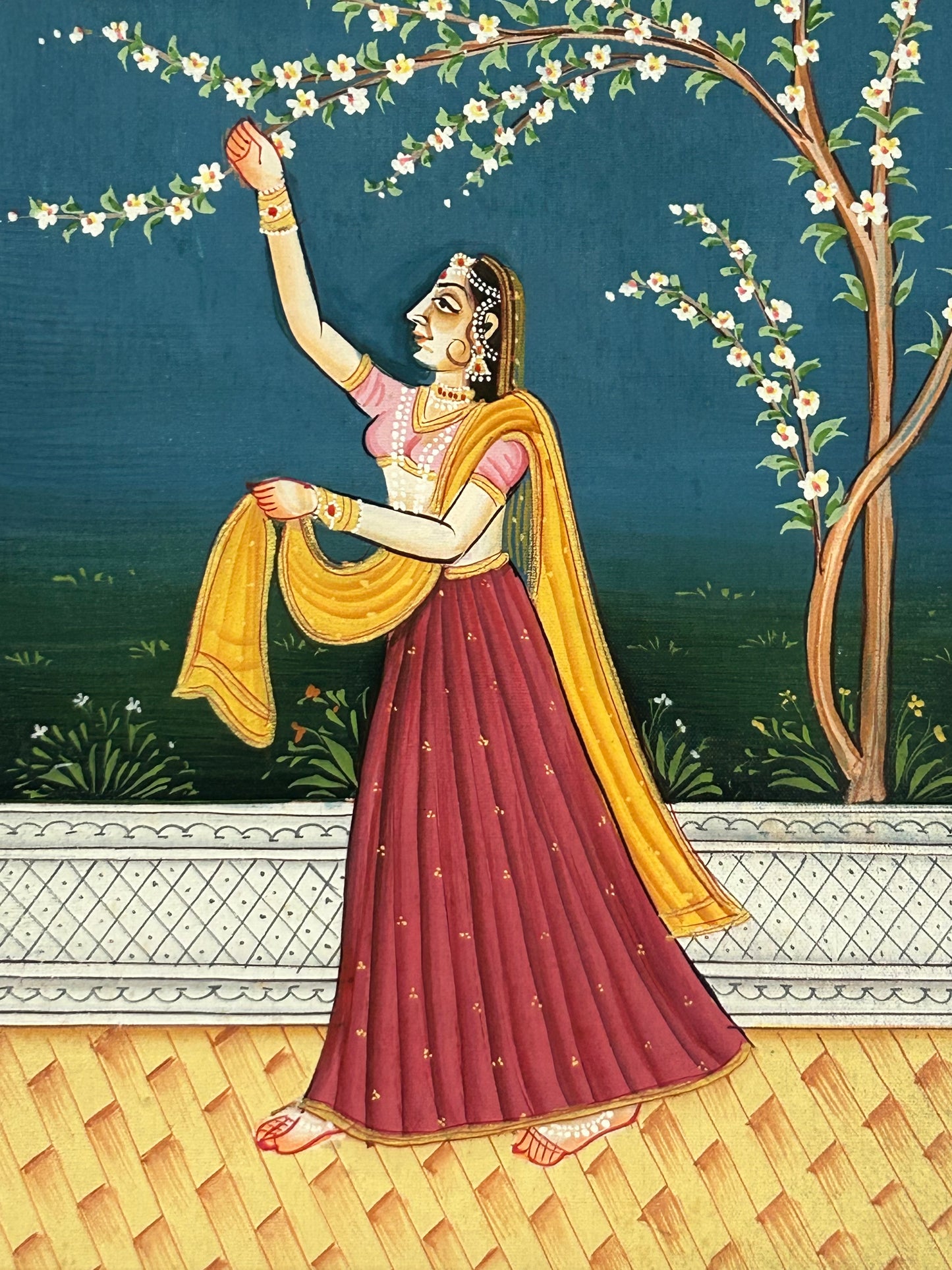 Mughal Style Nayikas or court Ladies