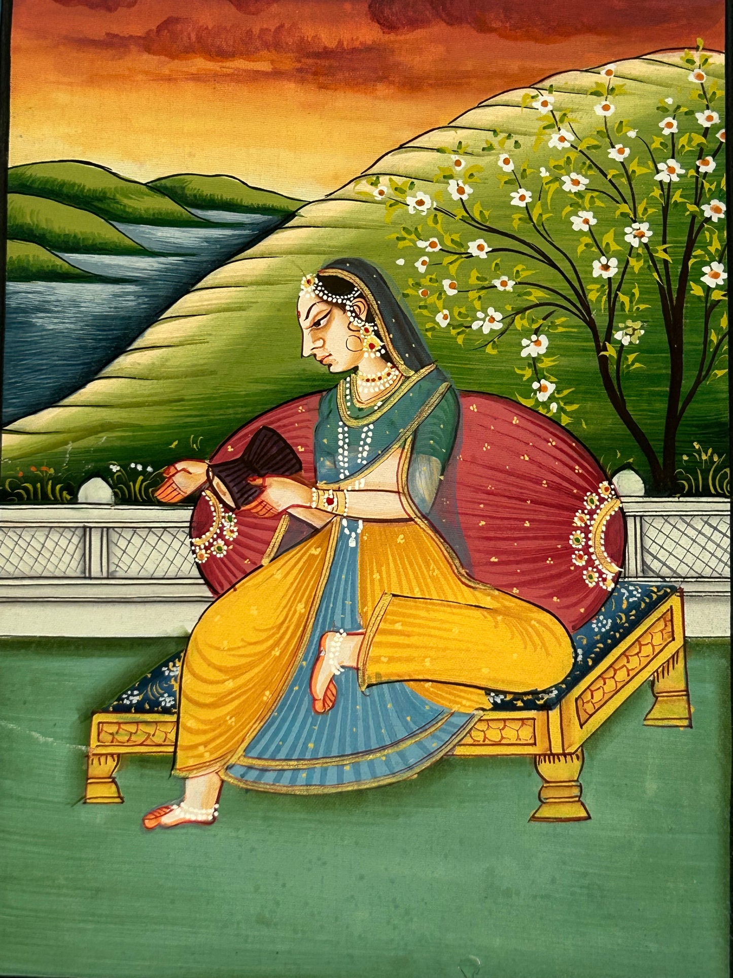 Mughal Style Nayikas or court Ladies