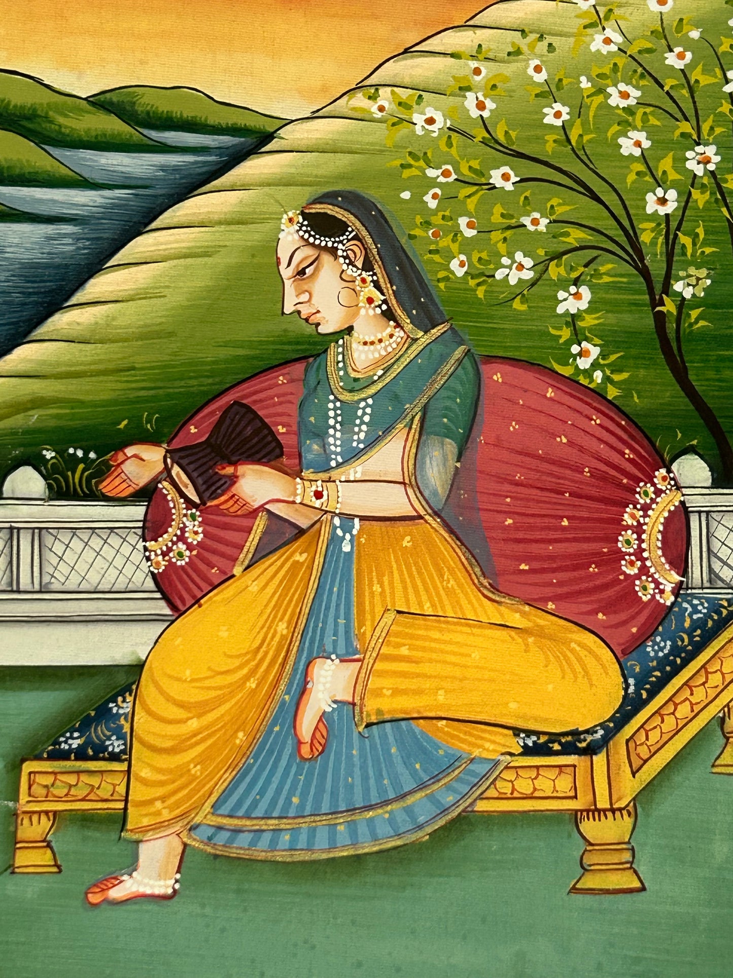 Mughal Style Nayikas or court Ladies