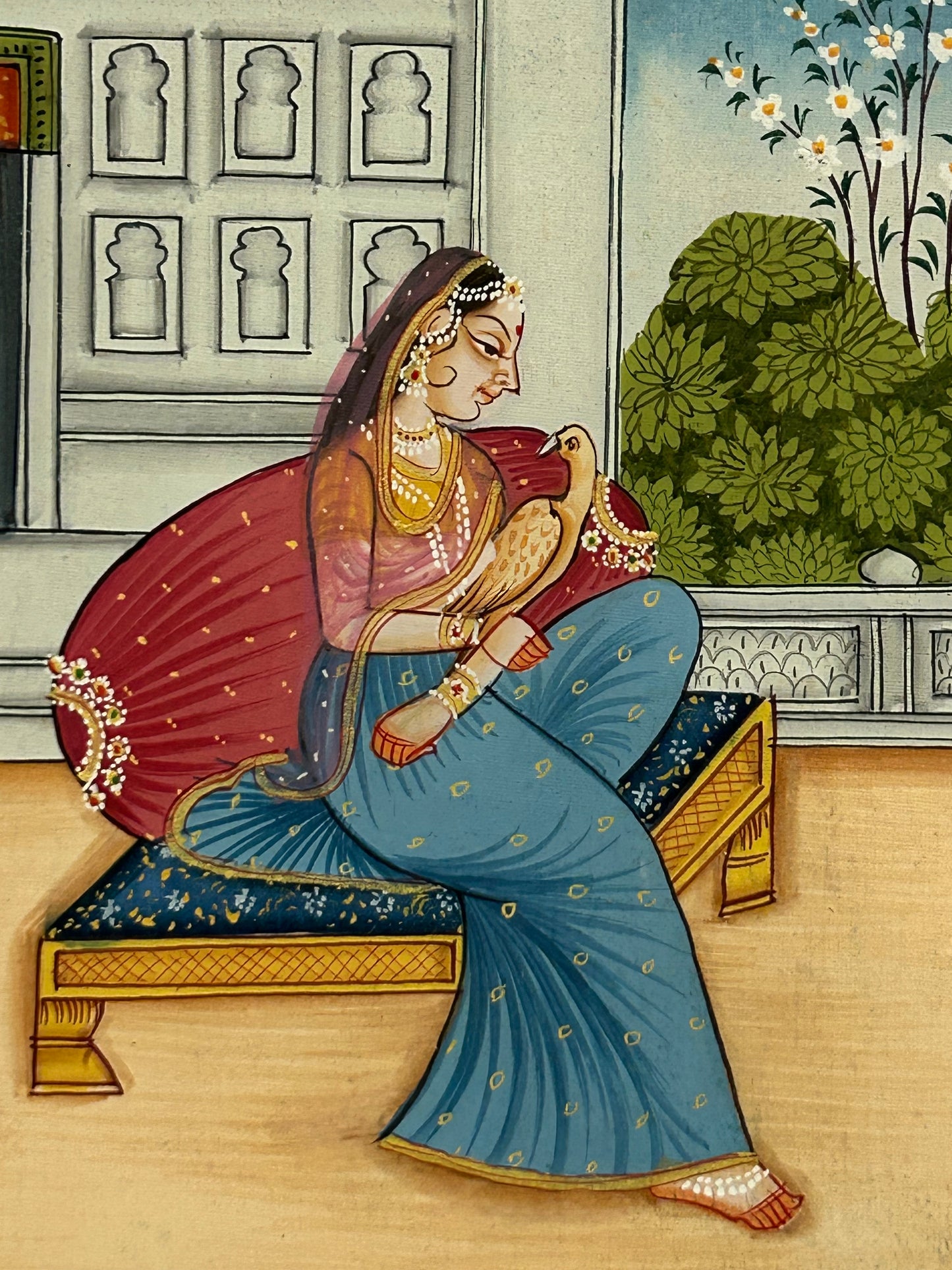 Mughal Style Nayikas or court Ladies