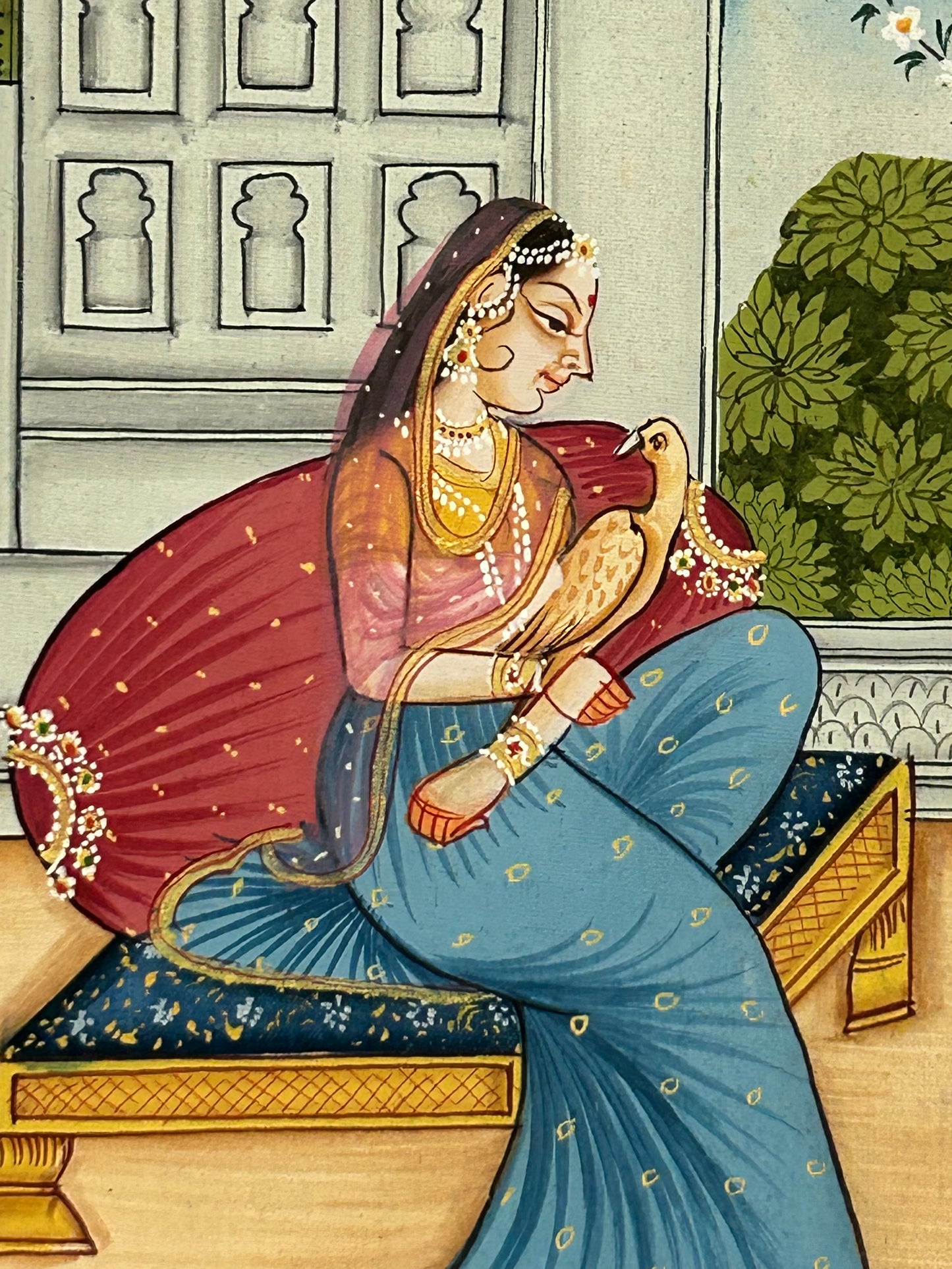 Mughal Style Nayikas or court Ladies