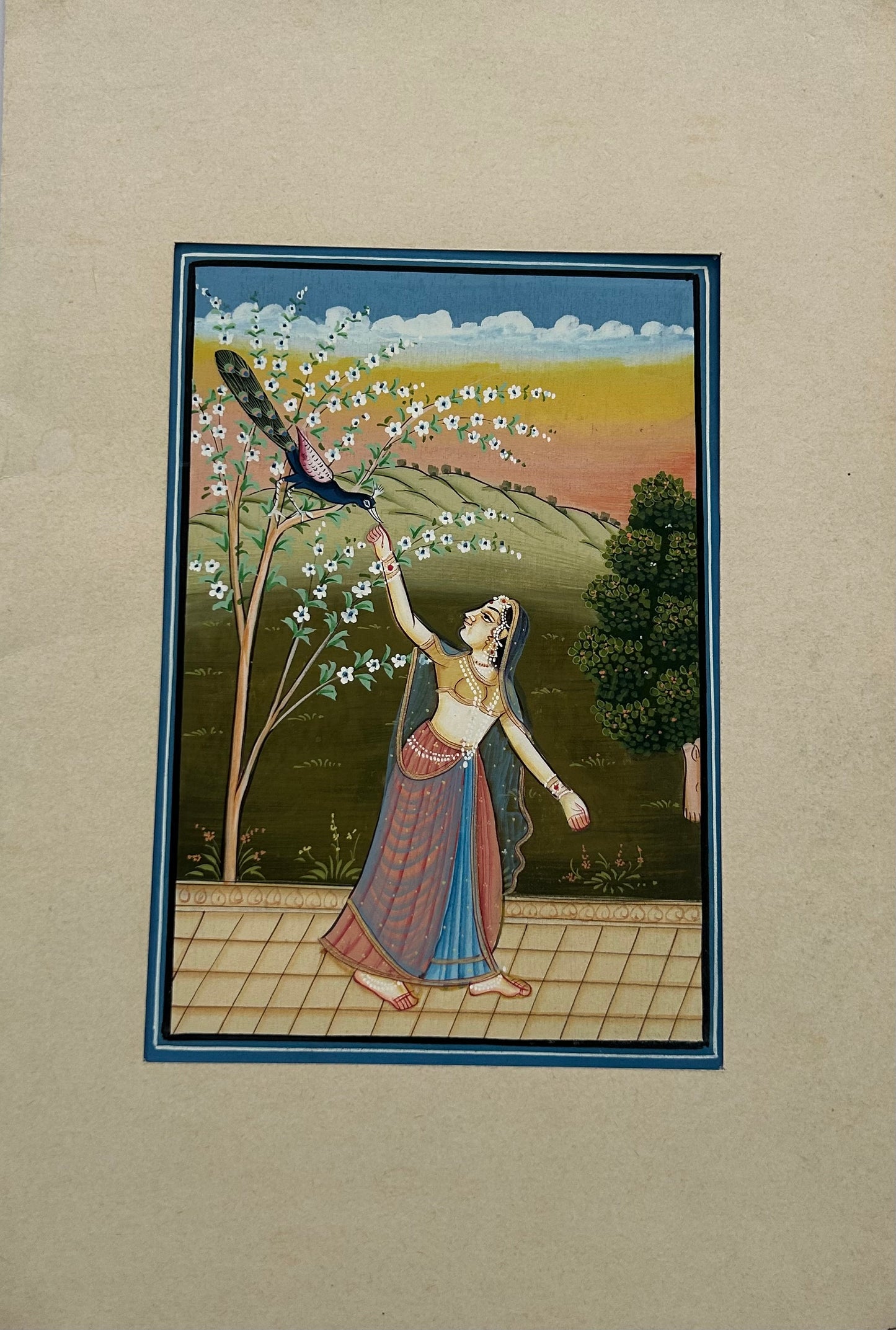 Mughal Style Nayikas or court Ladies