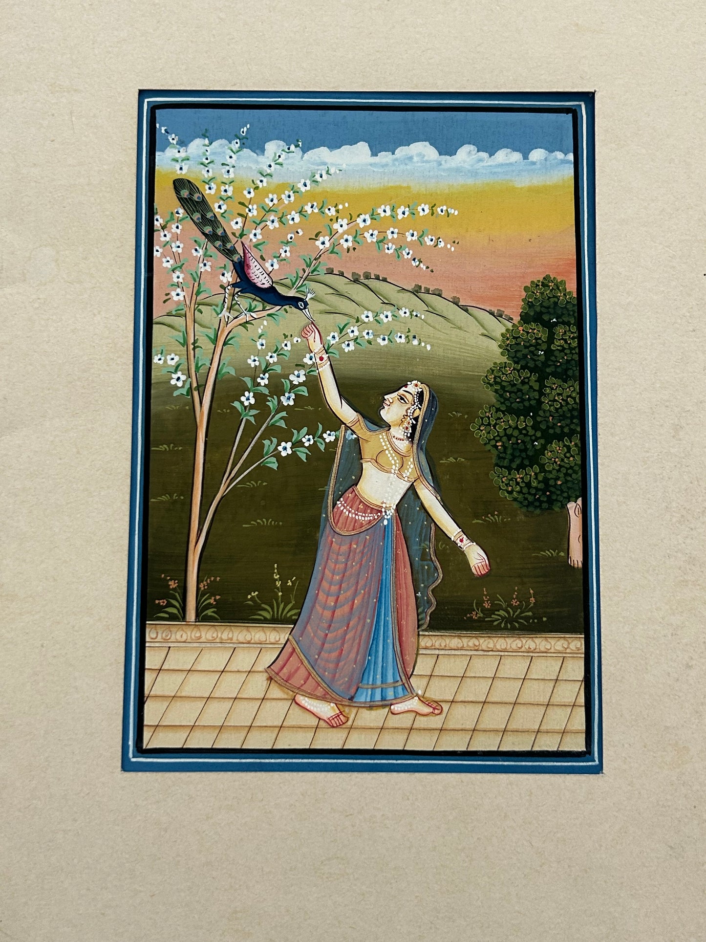 Mughal Style Nayikas or court Ladies