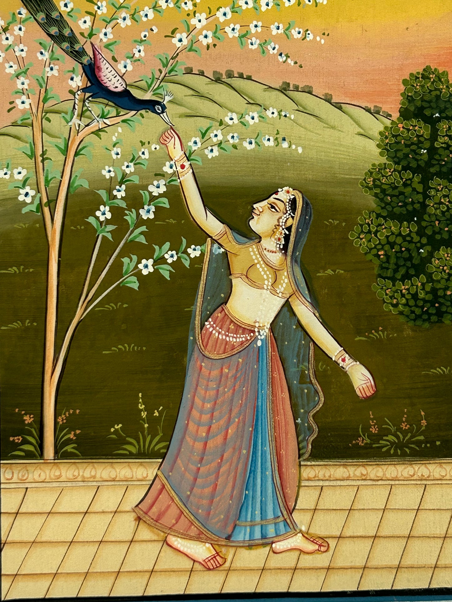 Mughal Style Nayikas or court Ladies