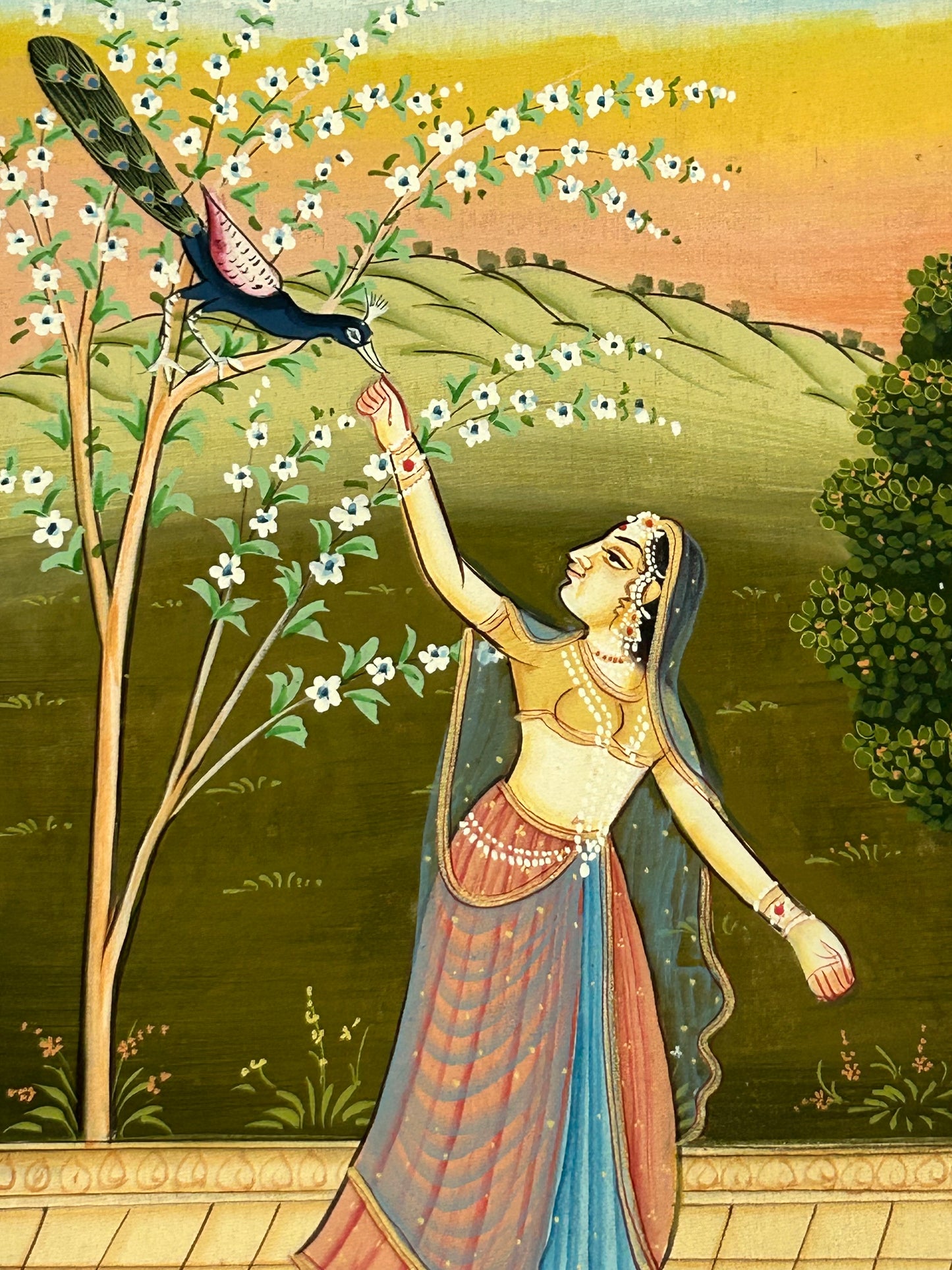 Mughal Style Nayikas or court Ladies