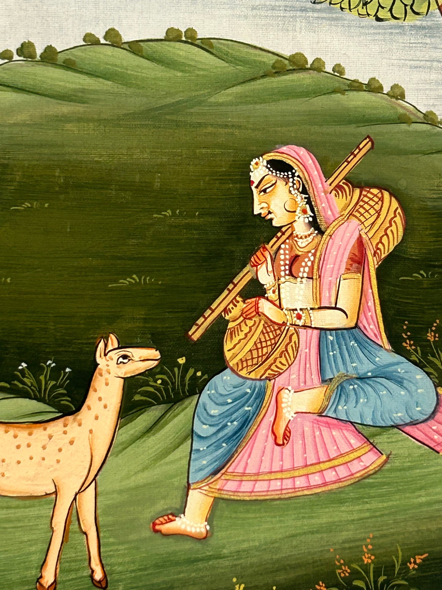 Mughal Style Nayikas or court Ladies