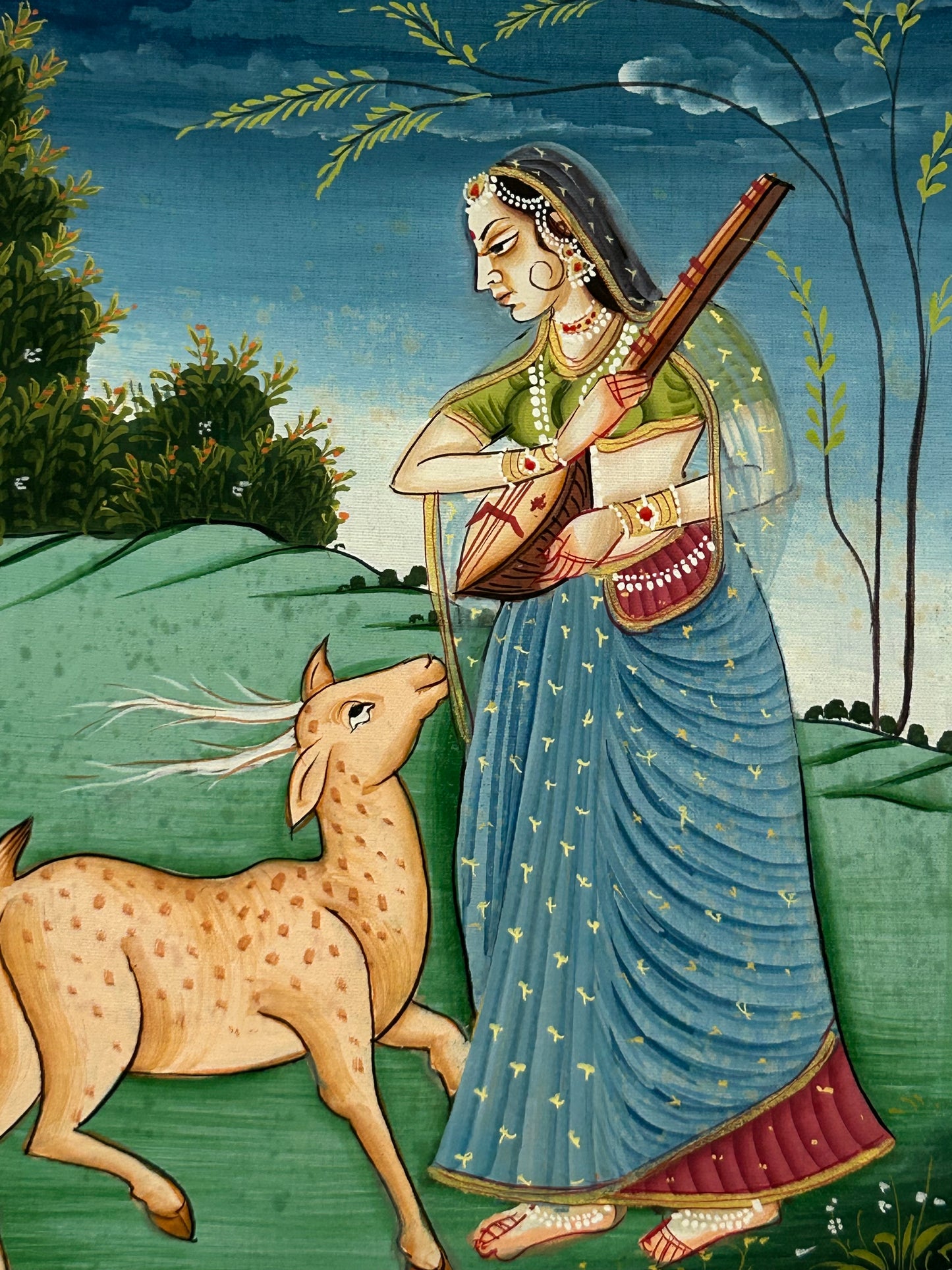 Mughal Style Nayikas or court Ladies