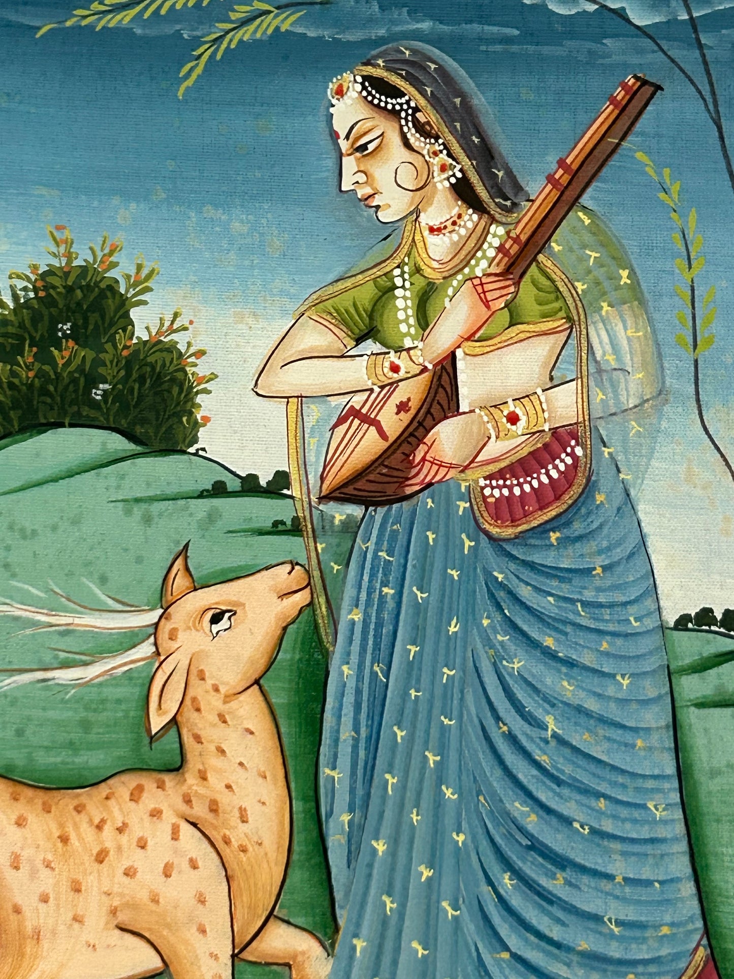 Mughal Style Nayikas or court Ladies
