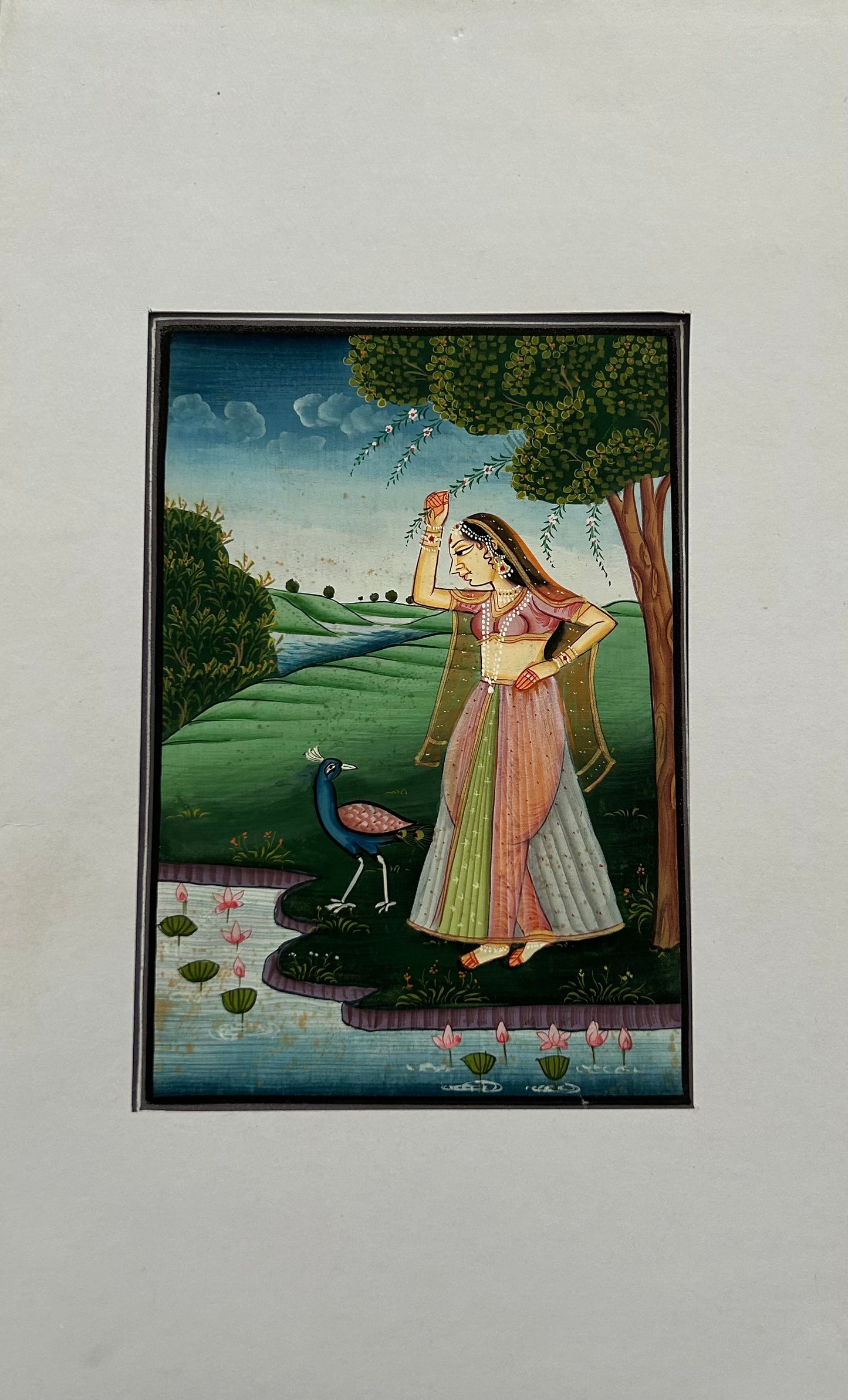 Mughal Style Nayikas or court Ladies