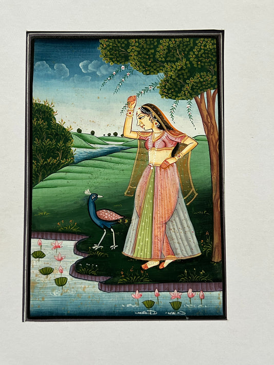 Mughal Style Nayikas or court Ladies