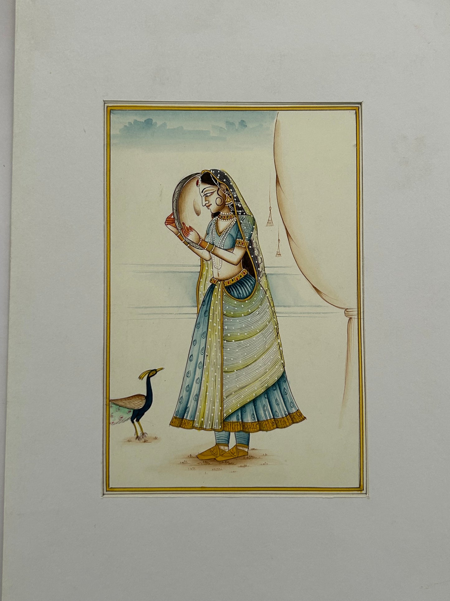 Mughal Style Nayikas or court Ladies
