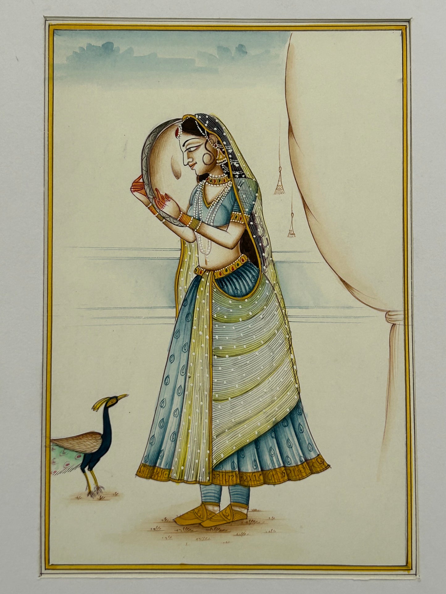 Mughal Style Nayikas or court Ladies