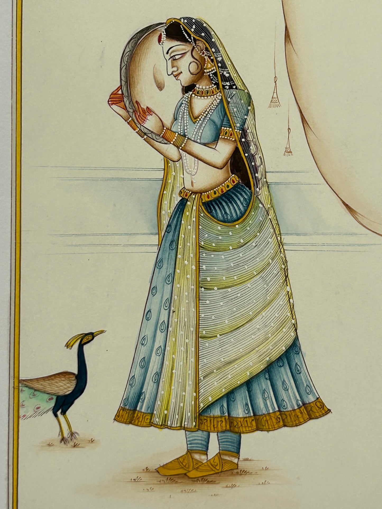 Mughal Style Nayikas or court Ladies