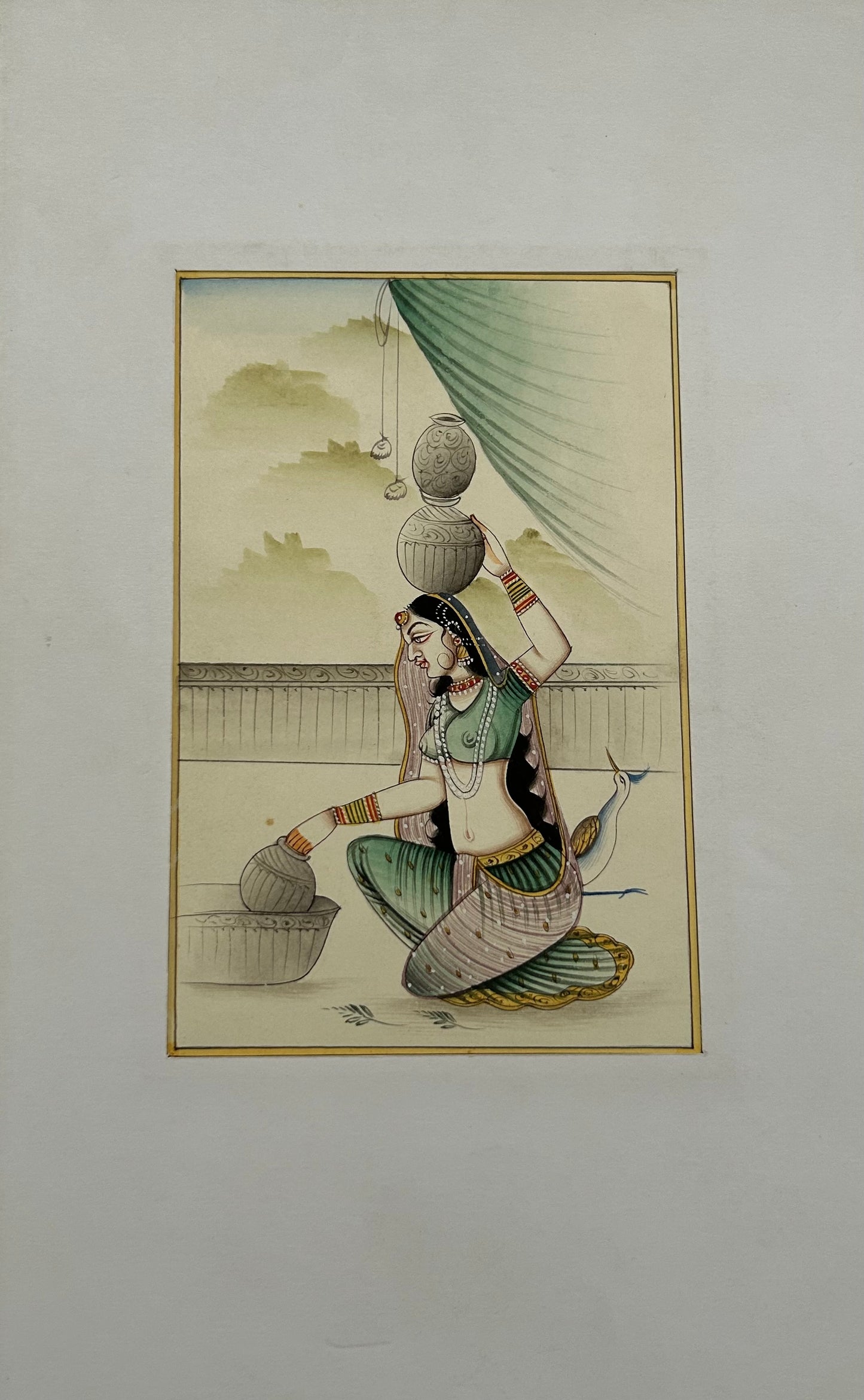 Mughal Style Nayikas or court Ladies