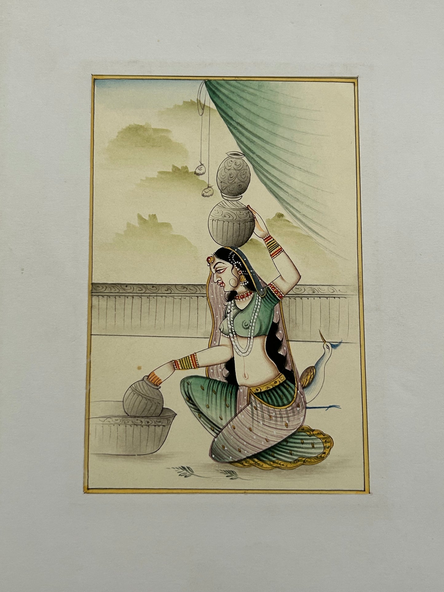 Mughal Style Nayikas or court Ladies